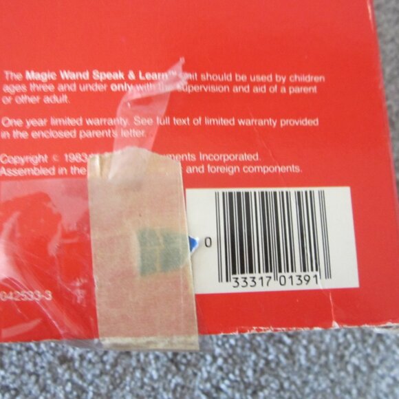Texas Instruments Magic Wand Speak & Learn 1983 - Works - Picture 6 of 8